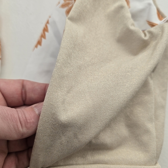 New Maaji Reversible Nacar Faena Metallic One Piece Swimsuit in Open Bei… - Picture 10 of 11